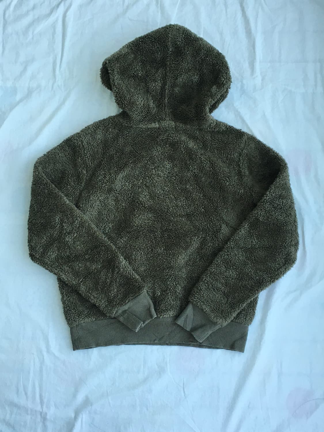 폴로 polo 그린 뽀글이 후드 상품이미지3