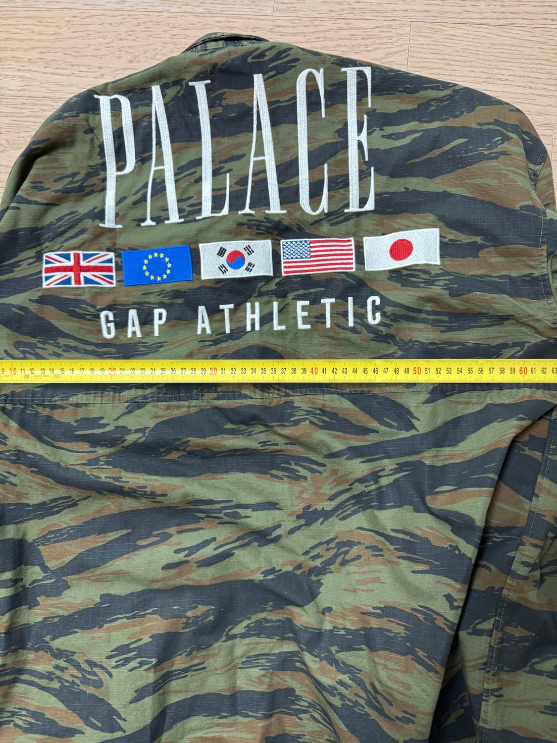 L) 팔라스 갭 옥스포드 드랍숄더 셔츠 카모 상품이미지2