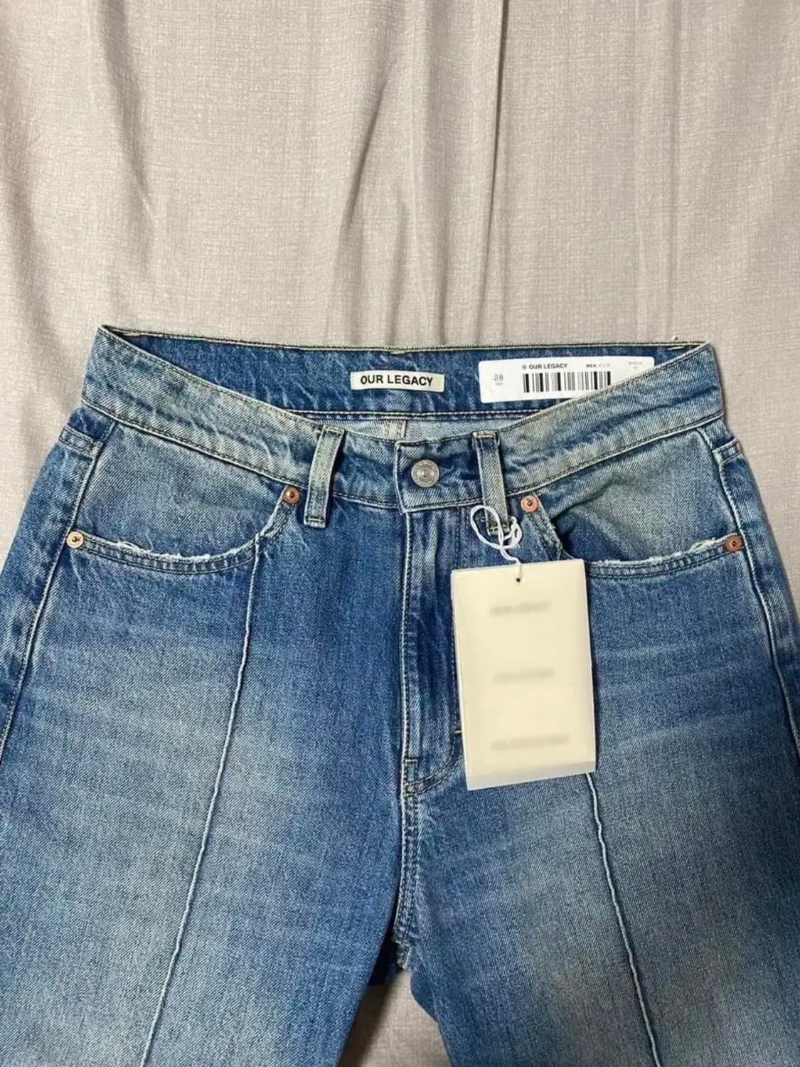 [28] 아워레가시 포멀컷 크리즈 데님 상품이미지9