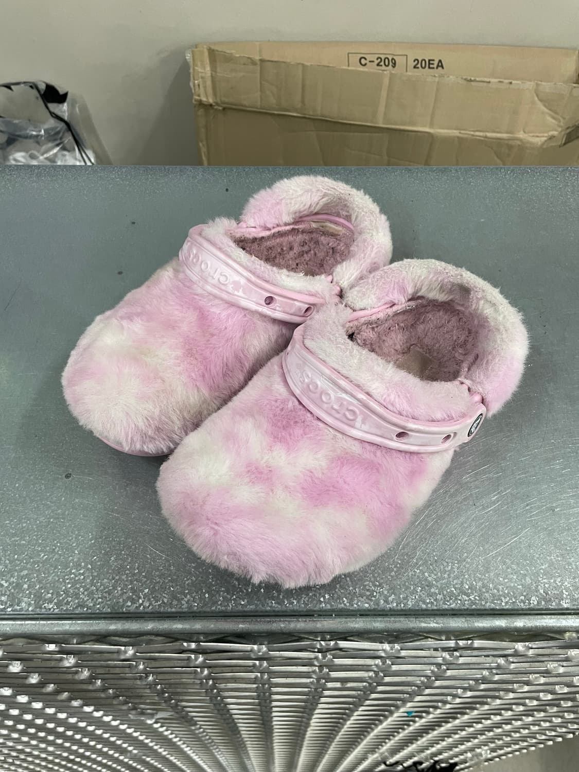 크록스 클래식 퍼 슈어 핑크 w6 상품이미지2