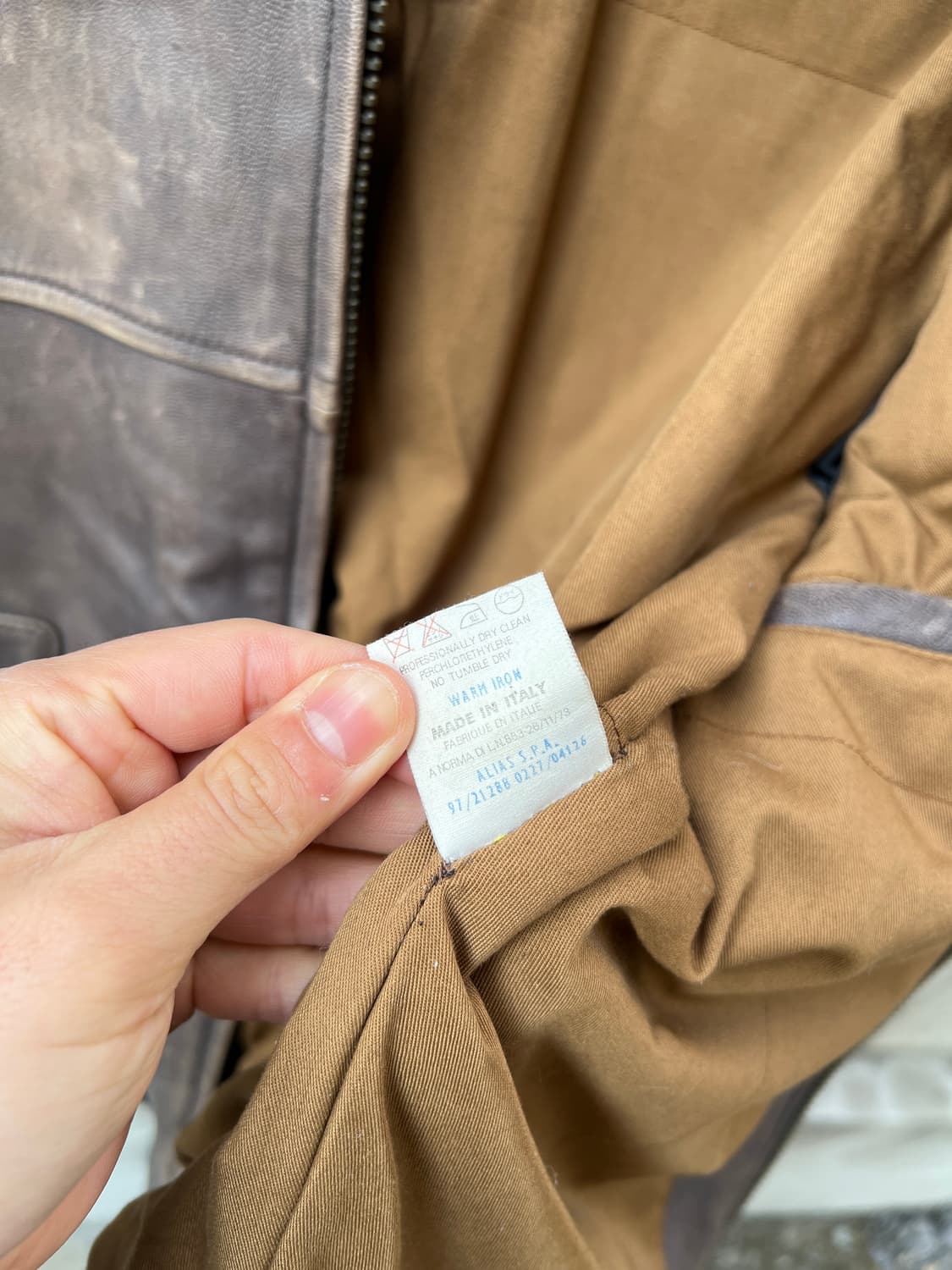 1990s VERSACE CLASSIC V2 90s베르사체 가죽봄버자켓 상품이미지7