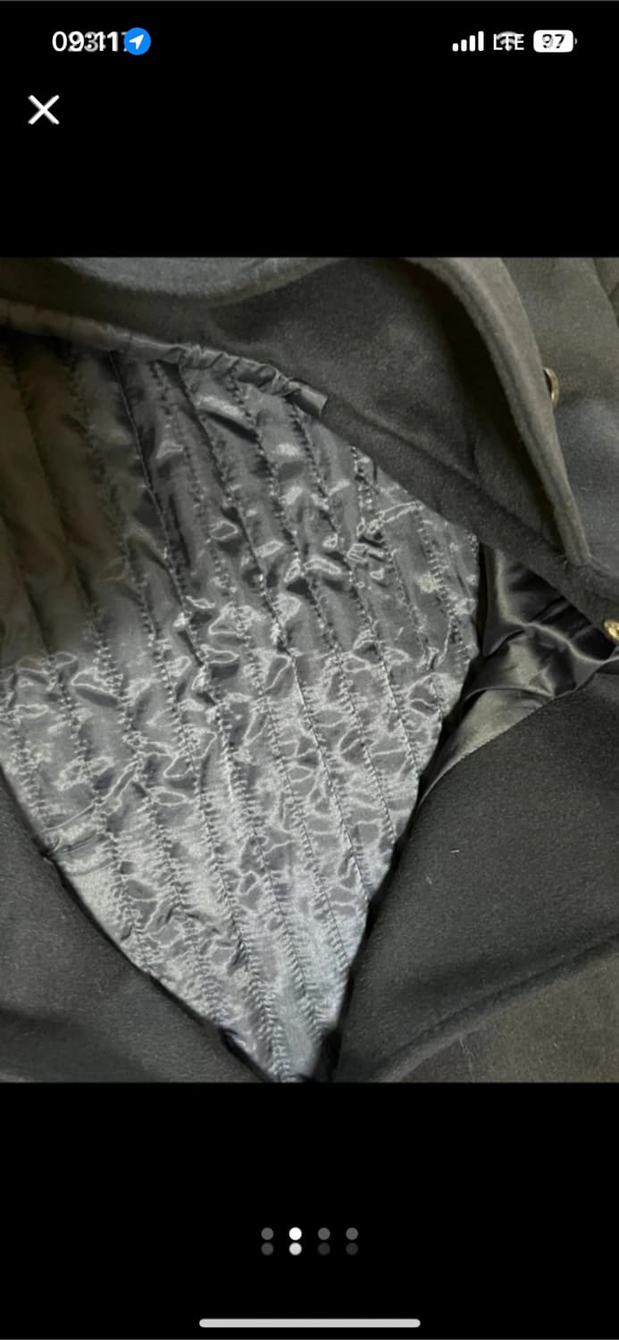 (라퍼지스토어) 울리치 오버핏 롱 더플 코트 떡볶이코트 Navy S사이즈 상품이미지3