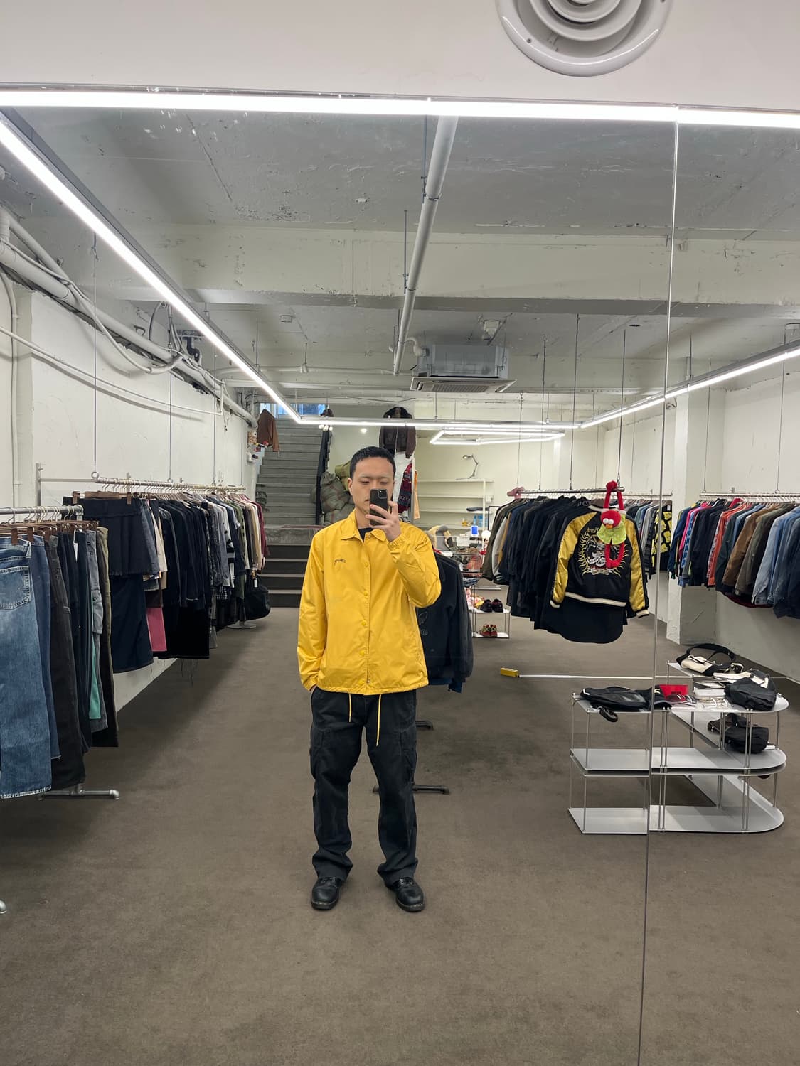 스투시 코치 자켓 머스타드 상품이미지10