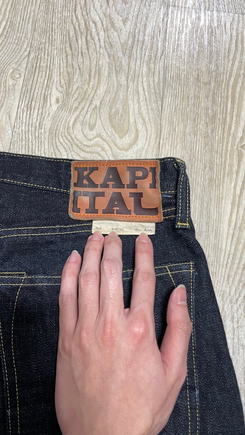 [32] 14oz 데님 5P 몽키 시스코 진 블루 상품이미지3