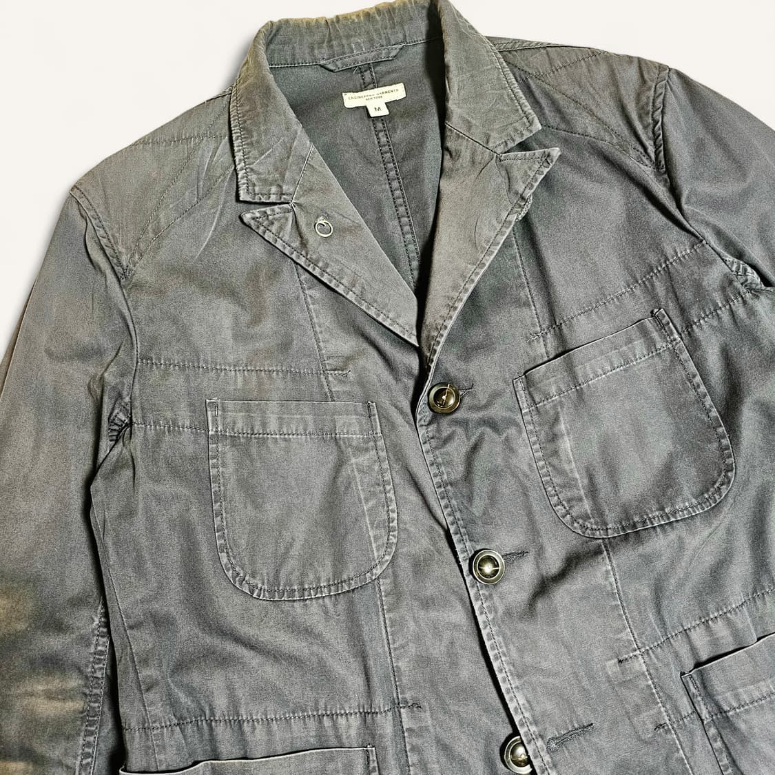 [M(100)][엔지니어드 가먼츠]올드 빈티지 베드포드 자켓 유즈드워시드 상품이미지4