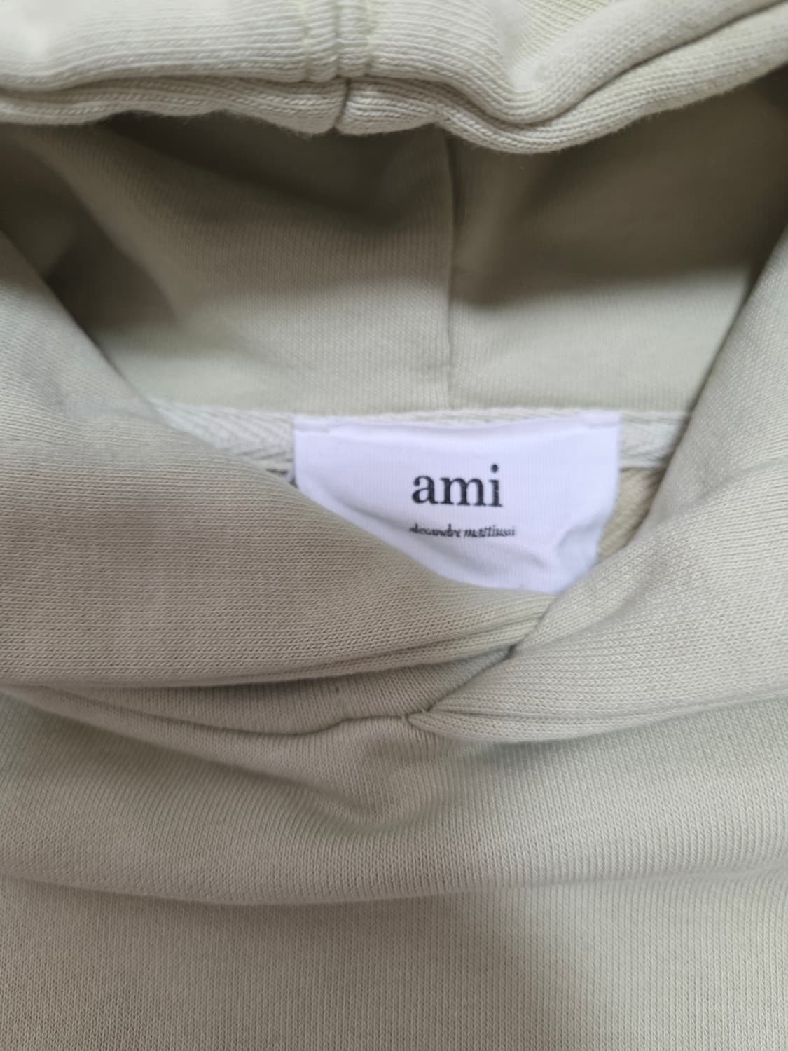아미 엠보 로고 후드티  상품이미지4