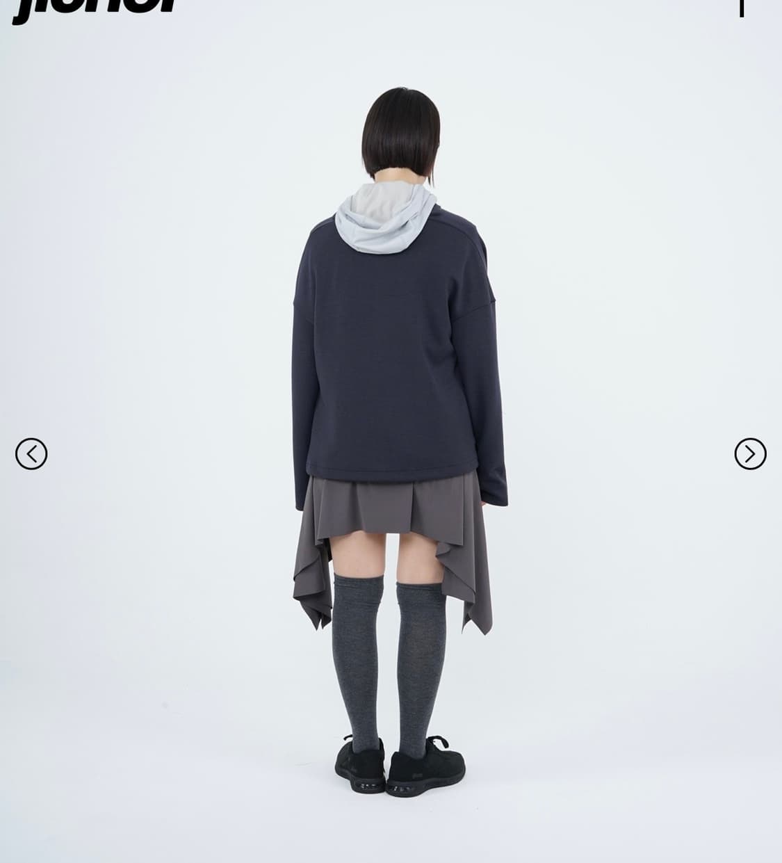 지초이컴포트 플레어 스커트 애쉬 2 size  상품이미지3