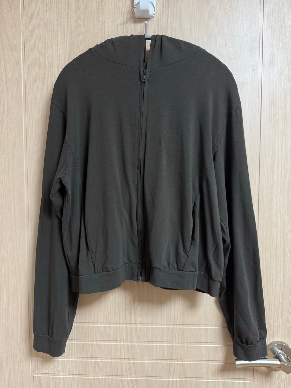 (2) mudule lounge hoodie zipup olive 상품이미지2