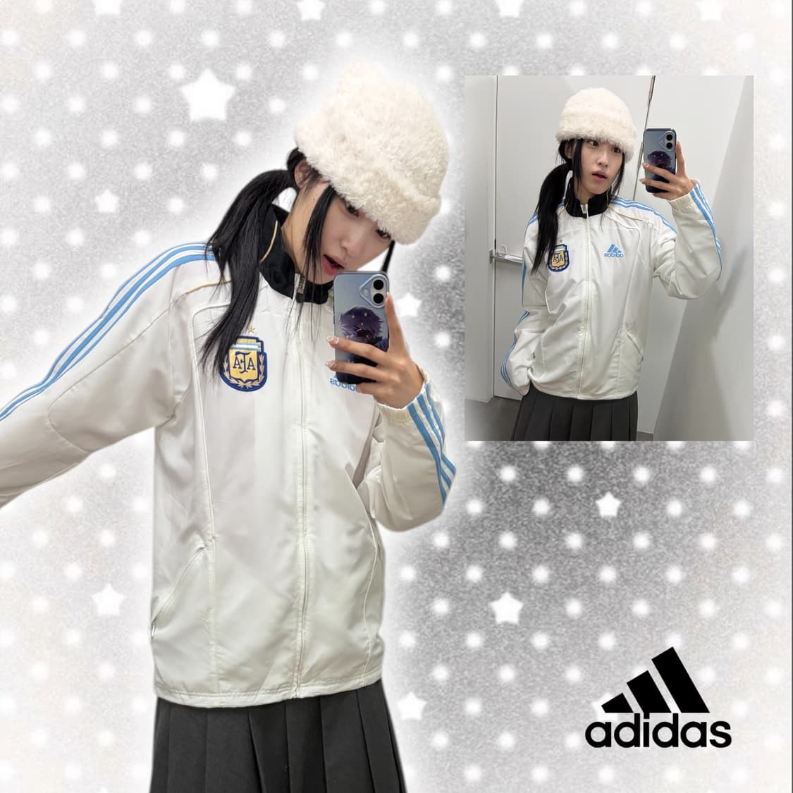 아디다스 아르헨티나 바람막이 상품이미지1