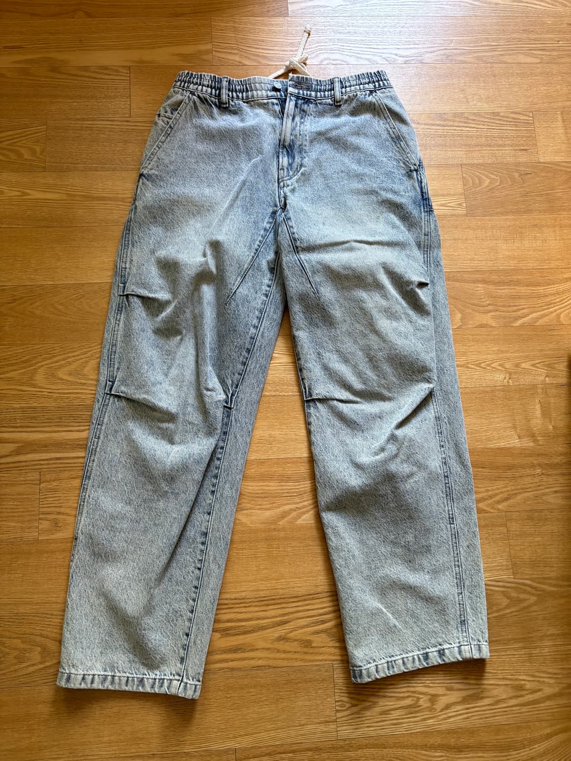 타임옴므 와이드 데님 팬츠 상품이미지1