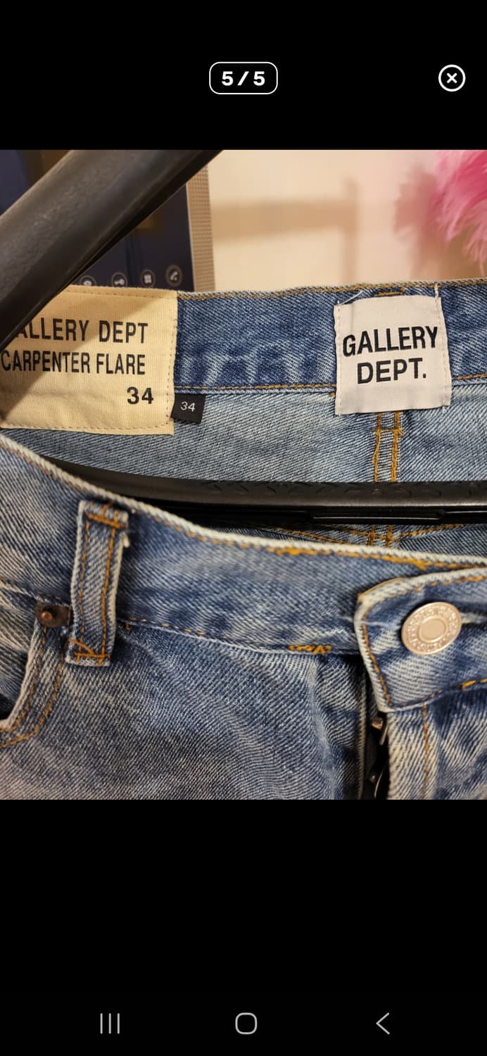 GALLERY DEPT 카펜터 청바지 상품이미지5