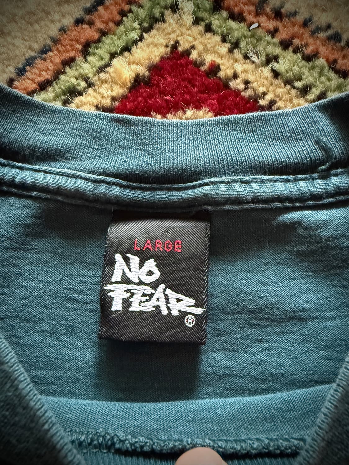 90s USA No Fear Live your Dearms 티셔츠 상품이미지9