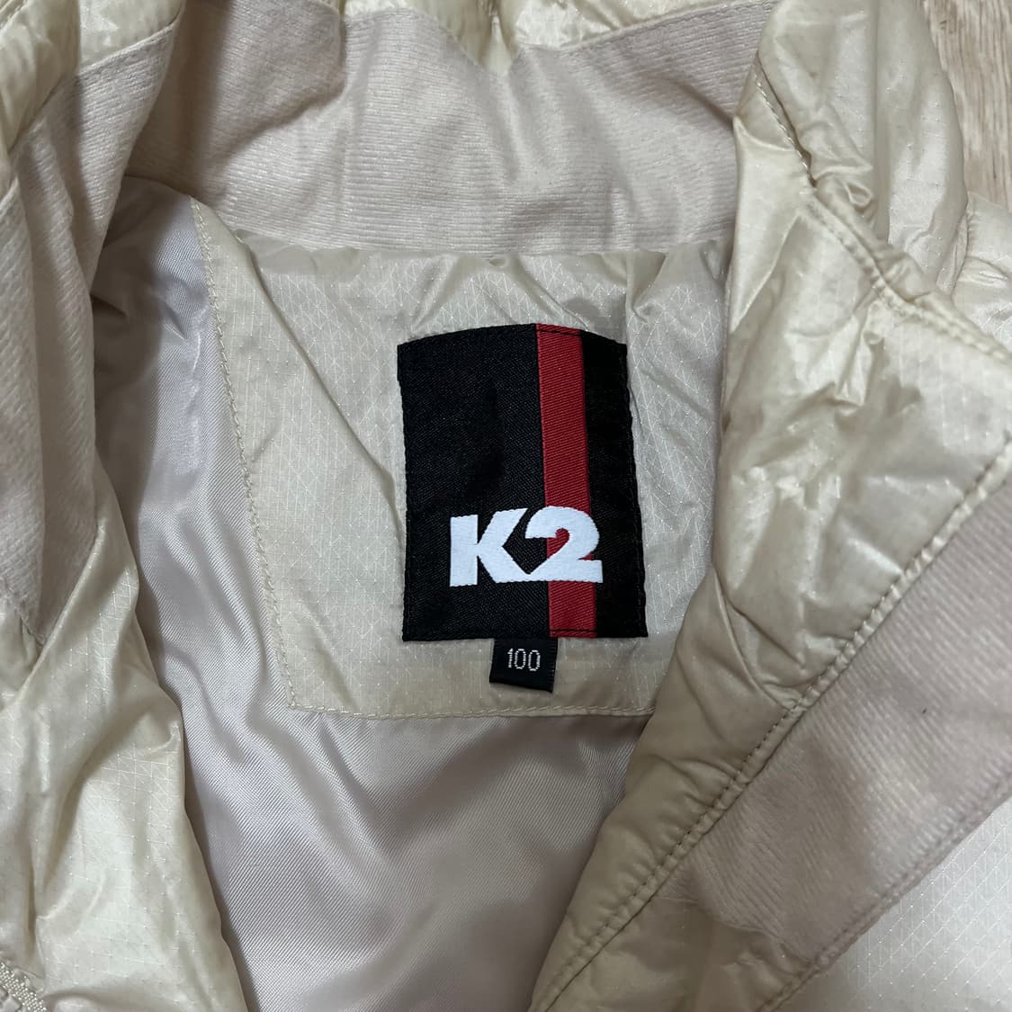K2 자수 로고 경량 패딩 L(100) 상품이미지4