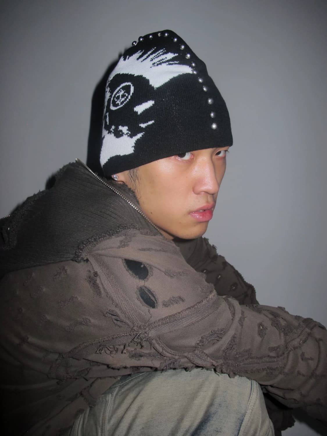 Stud Graphic  Beanie 상품이미지6