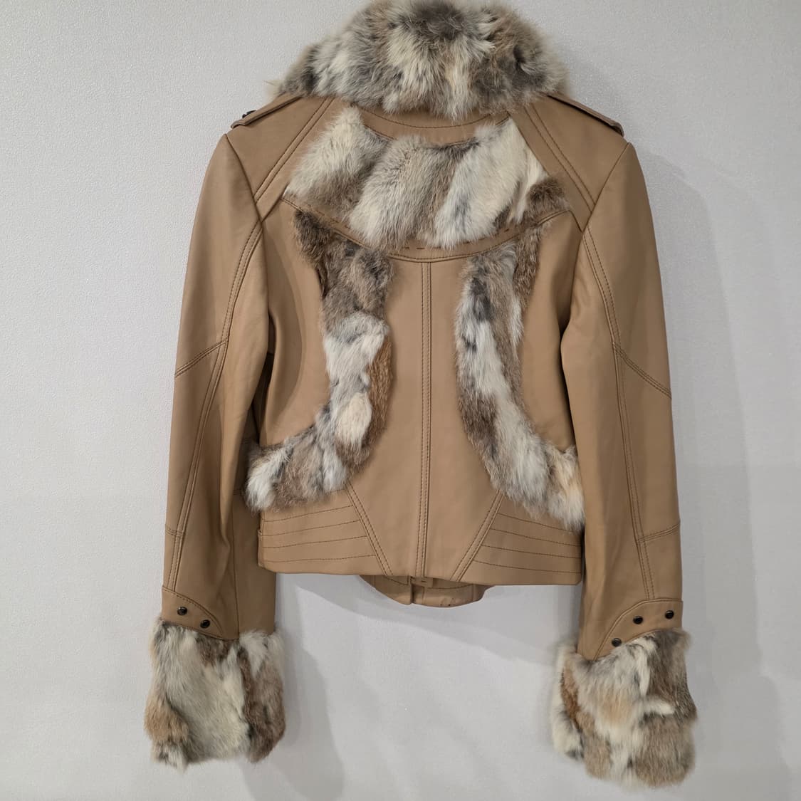 Ezili 에질리 폭스털 양가죽 자켓 44~55사이즈 상품이미지7