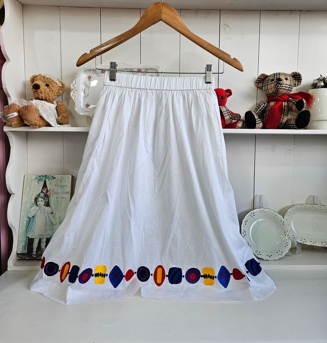 입생로랑(YVES SAINT LAURENT) 자수 스커트 상품이미지7