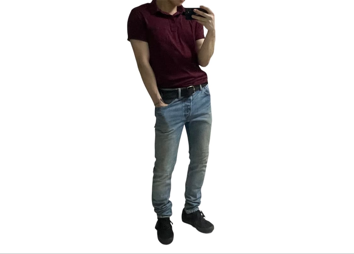 프라다 포켓 로고 폴로 반팔 카라티 상품이미지1