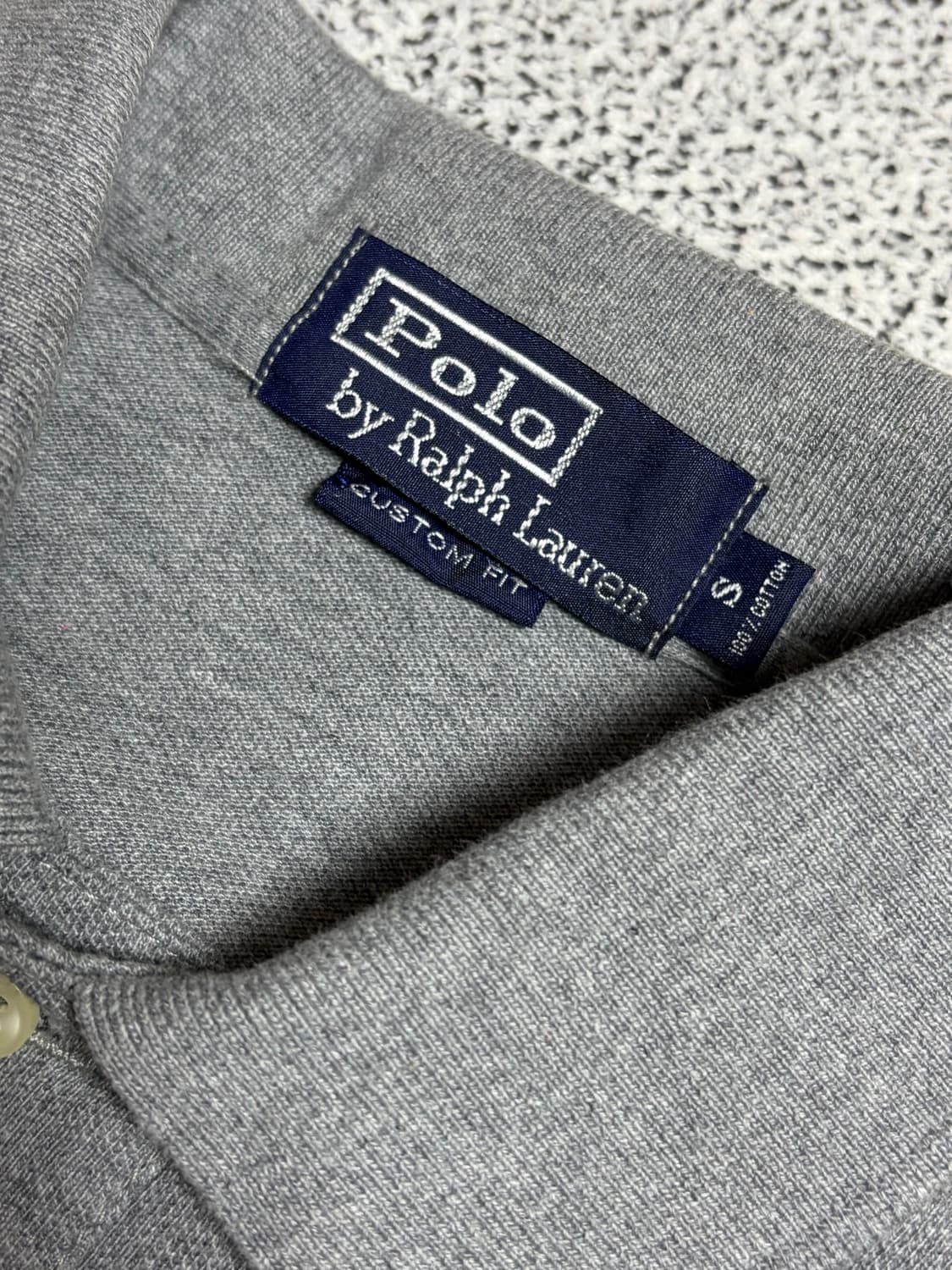 폴로랄프로렌  은색 빅포니 카라티 상품이미지4