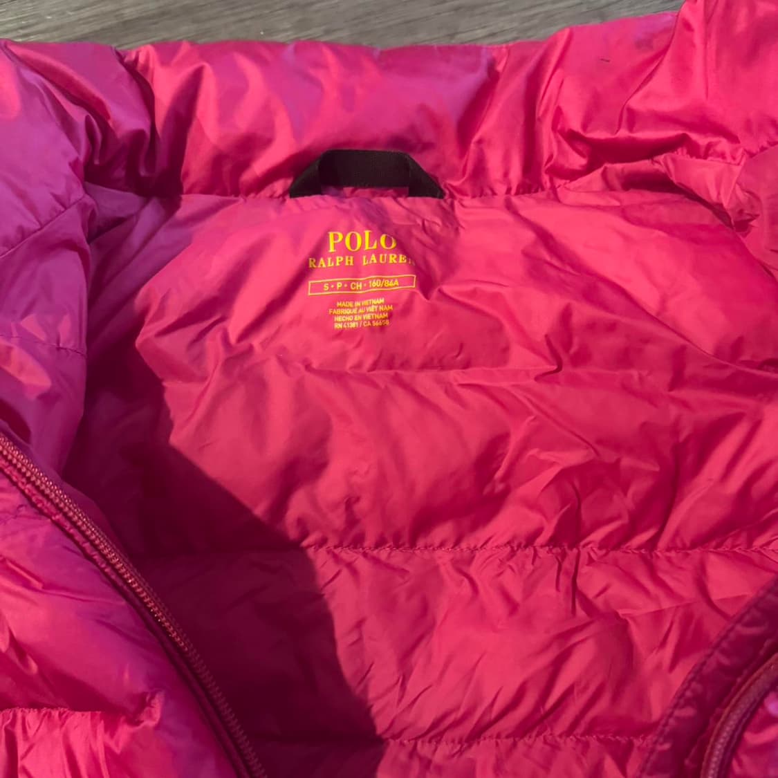 폴로 랄프로렌 경량패딩 핑크 상품이미지3