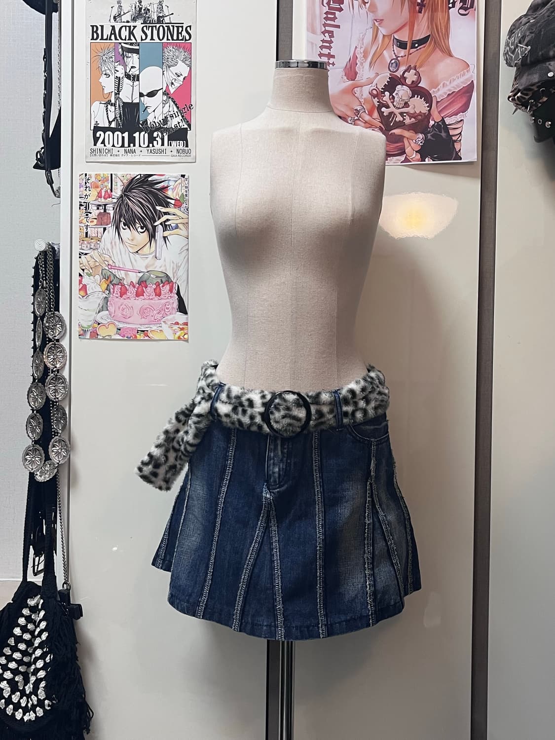 오네갸루 데님 청치마 상품이미지1