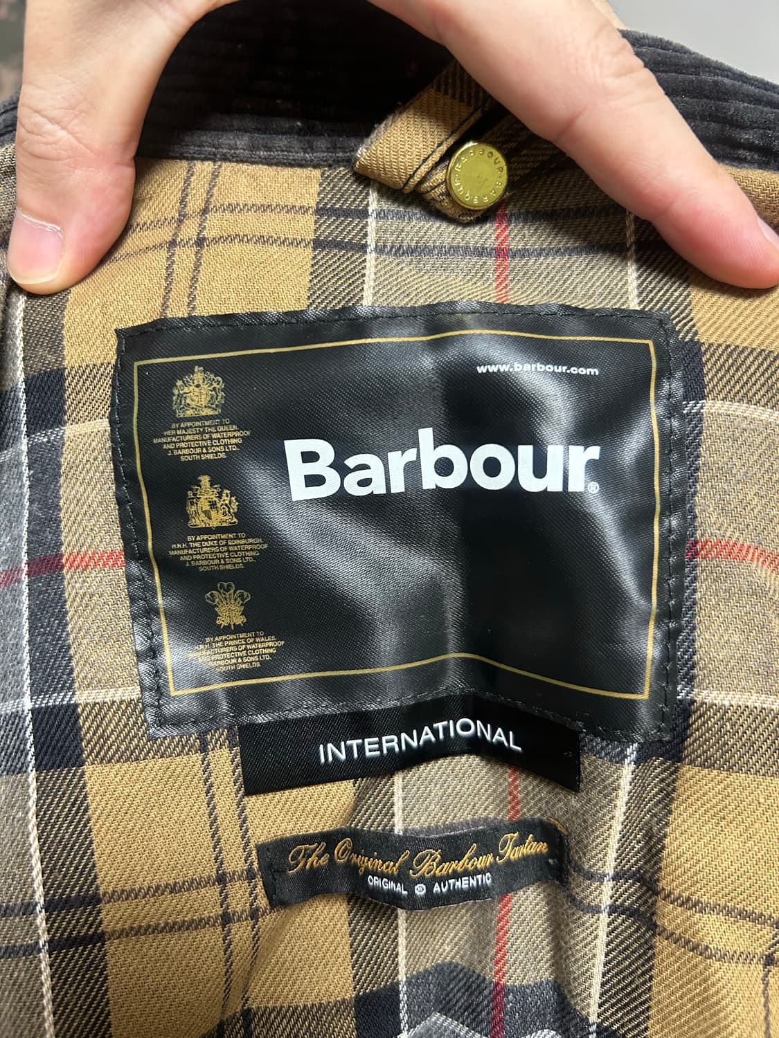 바버 인터네셔널 34사이즈 판매합니다! 상품이미지4