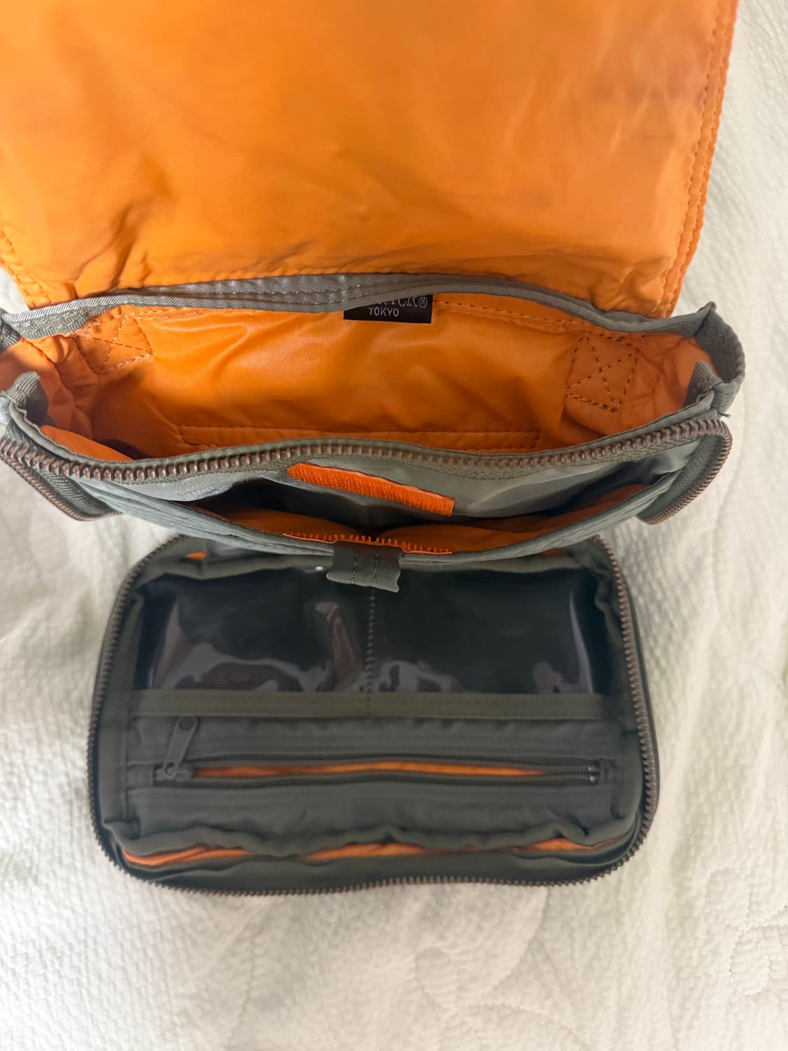 포터 탱커 숄더백 세이지 그린 상품이미지6