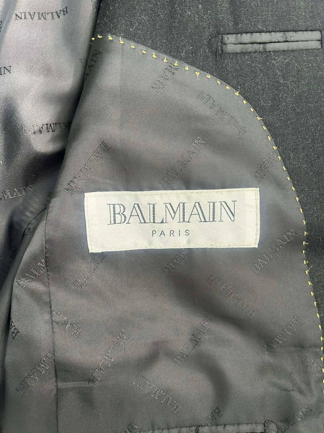 발망 울 캐시미어 블레이져 자켓 상품이미지3