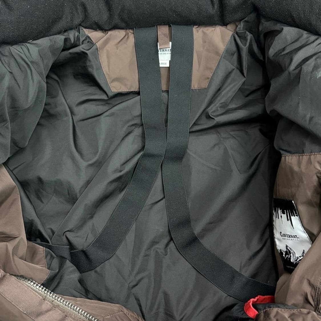 COVERNAT 구스다운 스톰 파카 L 상품이미지5