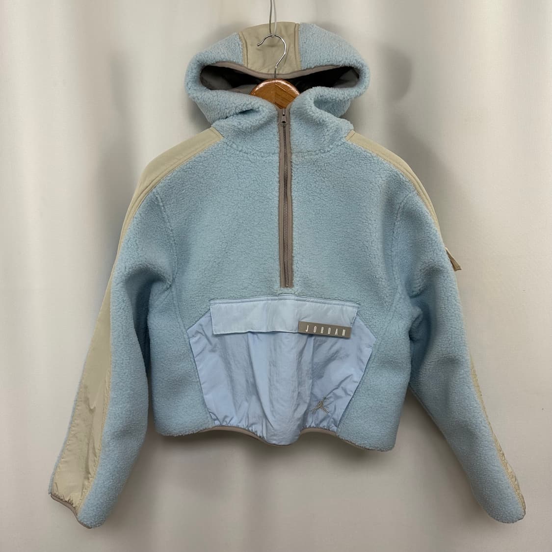 조던 여자 뽀글이 크롭 후드티 L  UO 상품이미지1