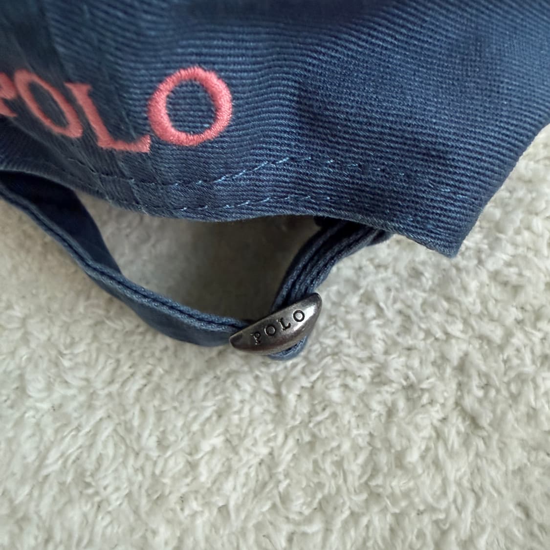 폴로랄프로렌 치노 볼캡 모자 블루 상품이미지3