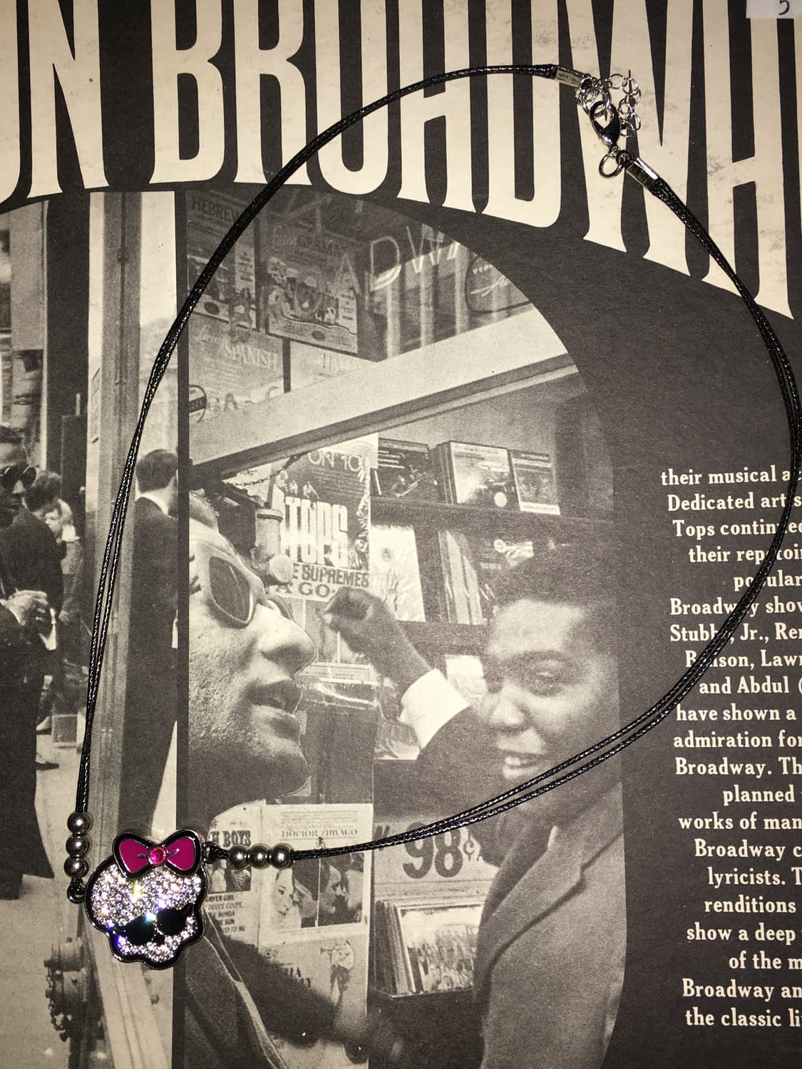 No. 44 / 펑크 해골 목걸이 상품이미지1