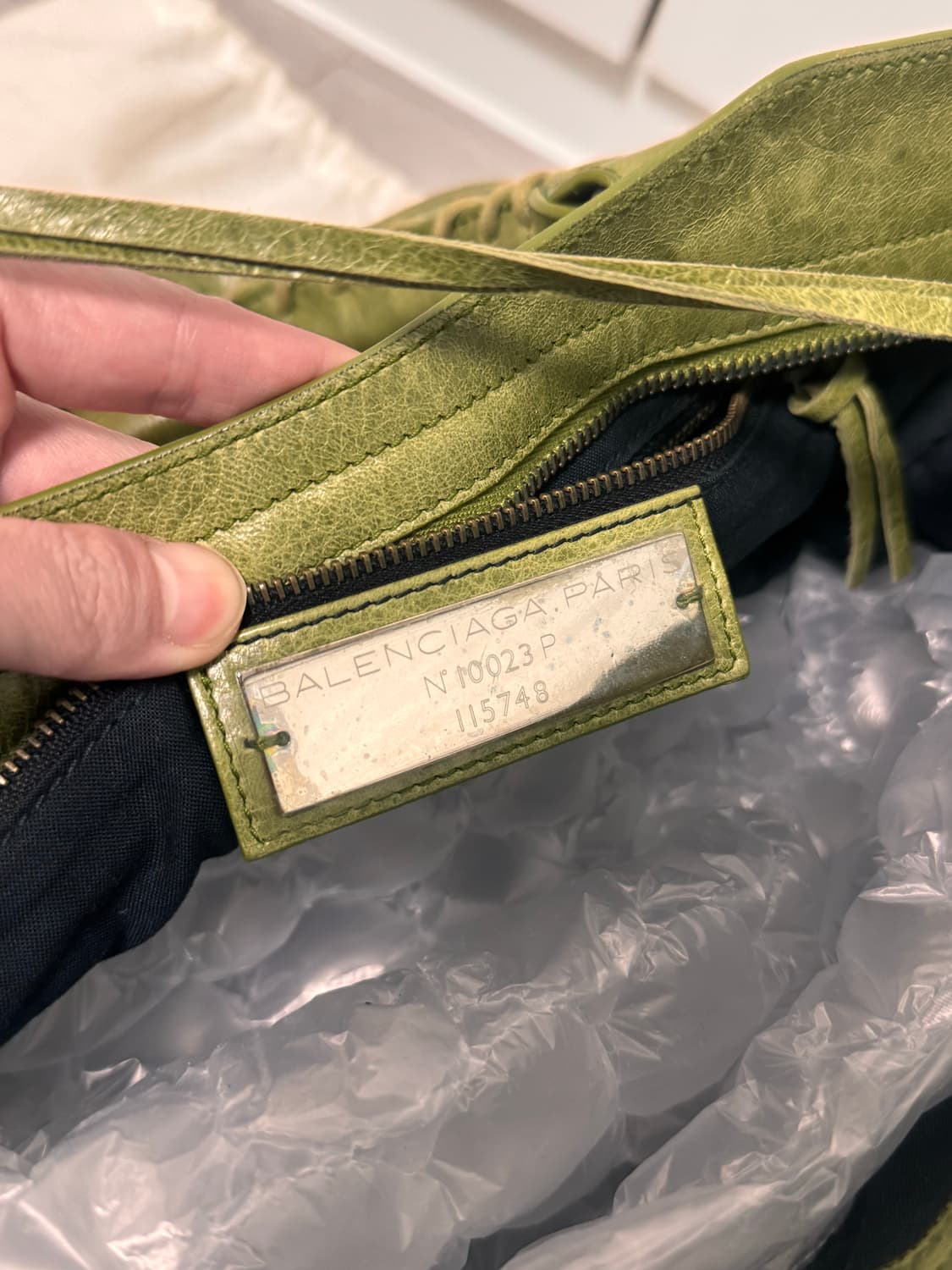 발렌시아가 빈티지 시즌색상 시티백 미디움 상품이미지7