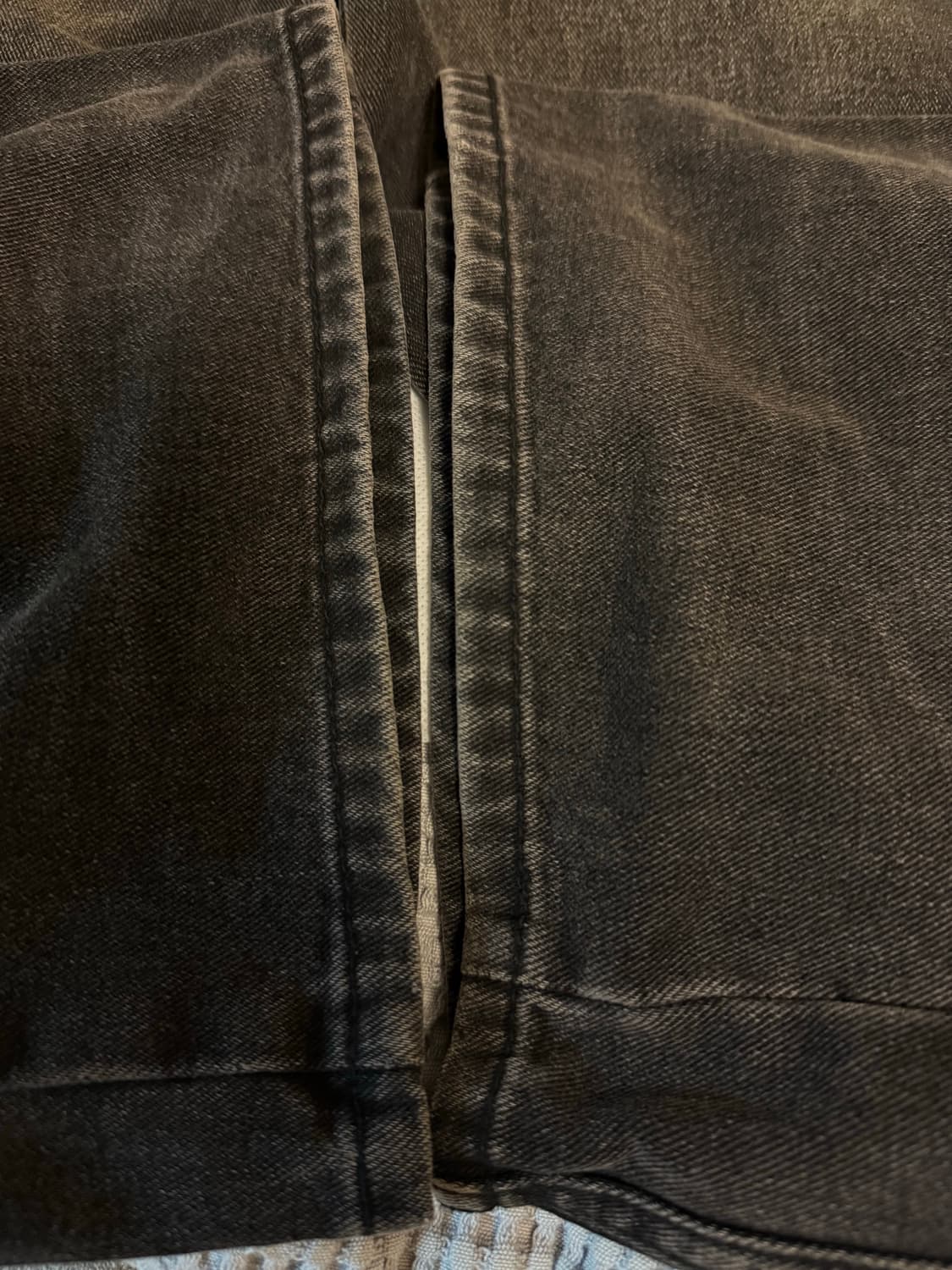 (2)폴리테루 고시마데님 워시드블랙002 상품이미지3