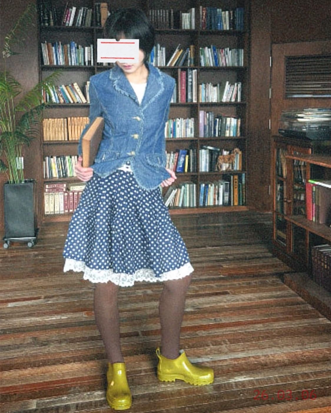 Polka Dot Lace Skirt 폴카도트 레이스스커트 상품이미지3