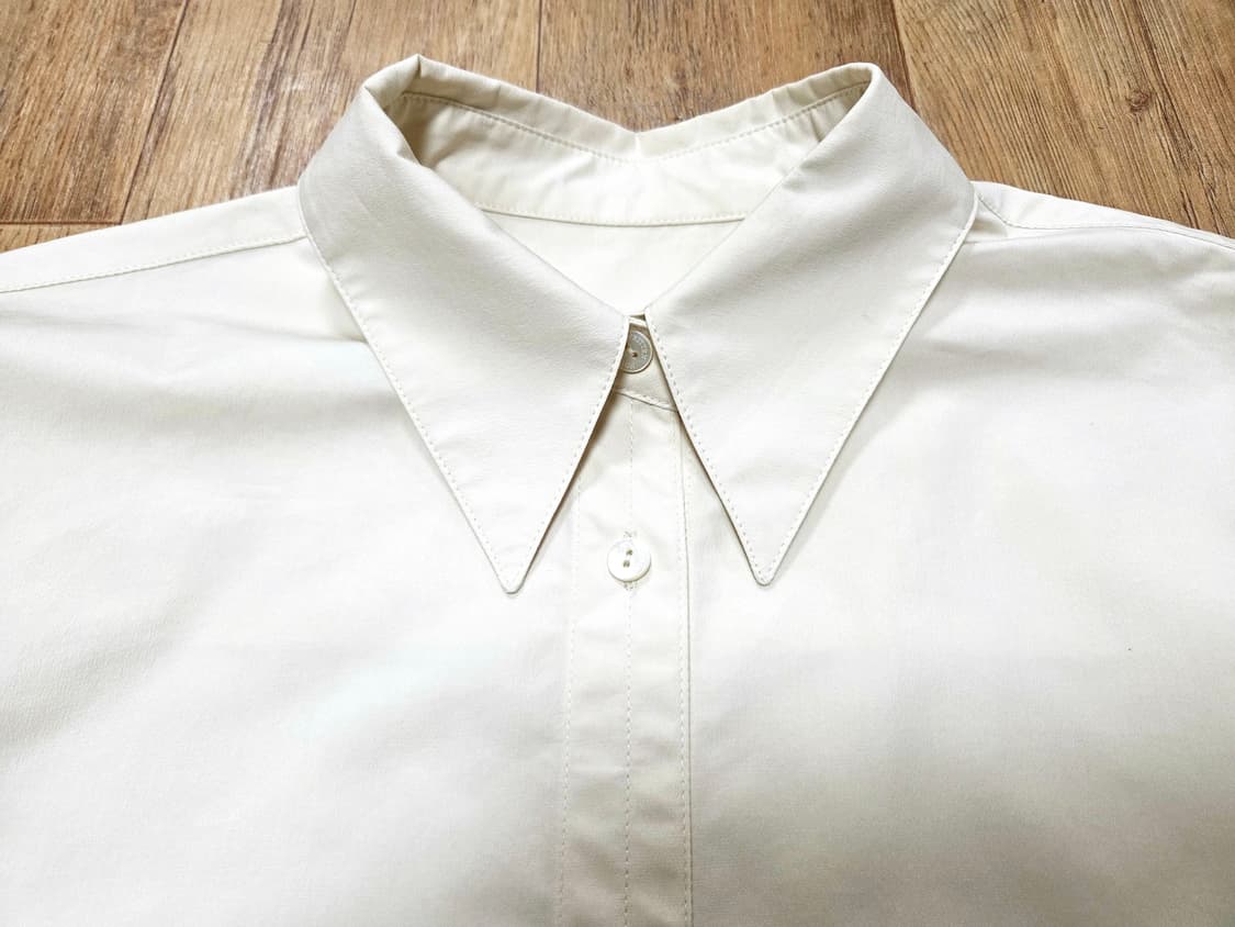 낫띵리튼(NOTHING WRITTEN) Pine 코튼 포플린 셔츠 프리 상품이미지5