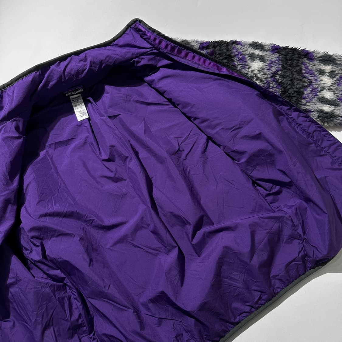 파타고니아 딥파일 레트로 아즈텍 패턴 후리스 플리스 자켓 상품이미지7