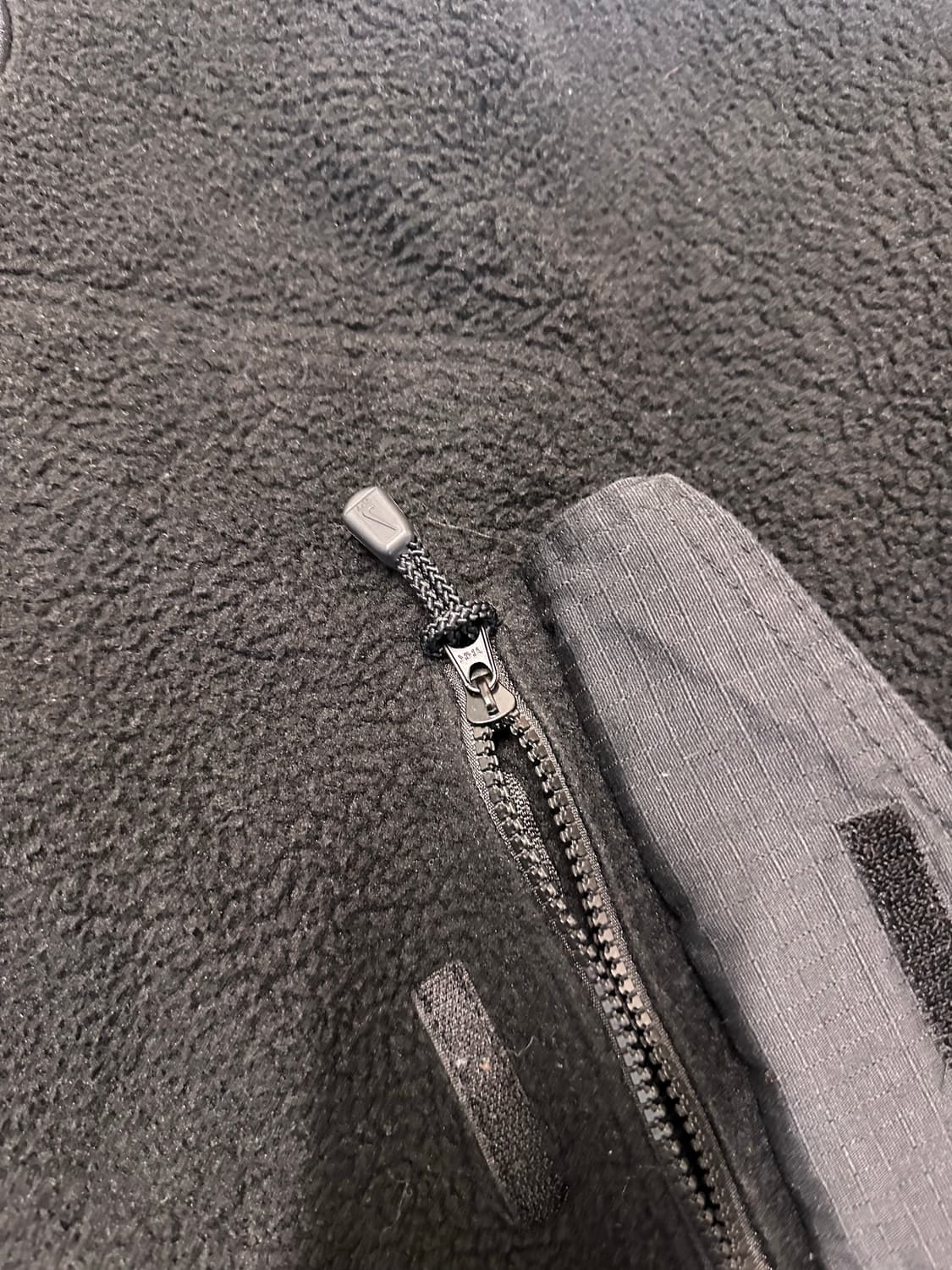 (S)90s 나이키 acg 닌자플리스 후드 블랙 usa 상품이미지3