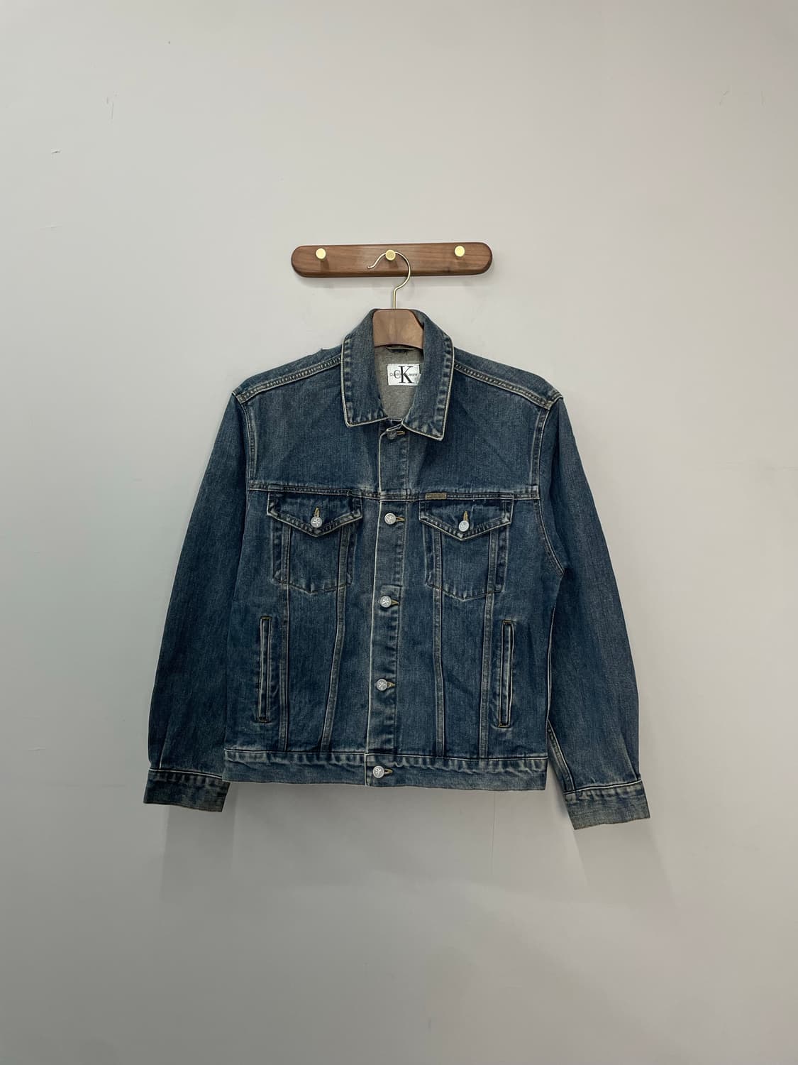 캘빈클라인 진청 데님 자켓 H1521 상품이미지2
