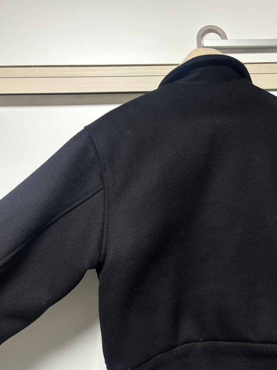 아르카익 울 바시티 자켓 블랙 상품이미지3