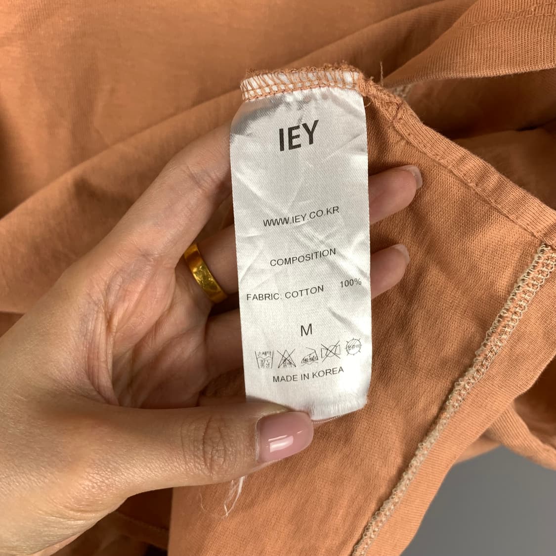 Iey 이에이 반팔 티셔츠 상품이미지7