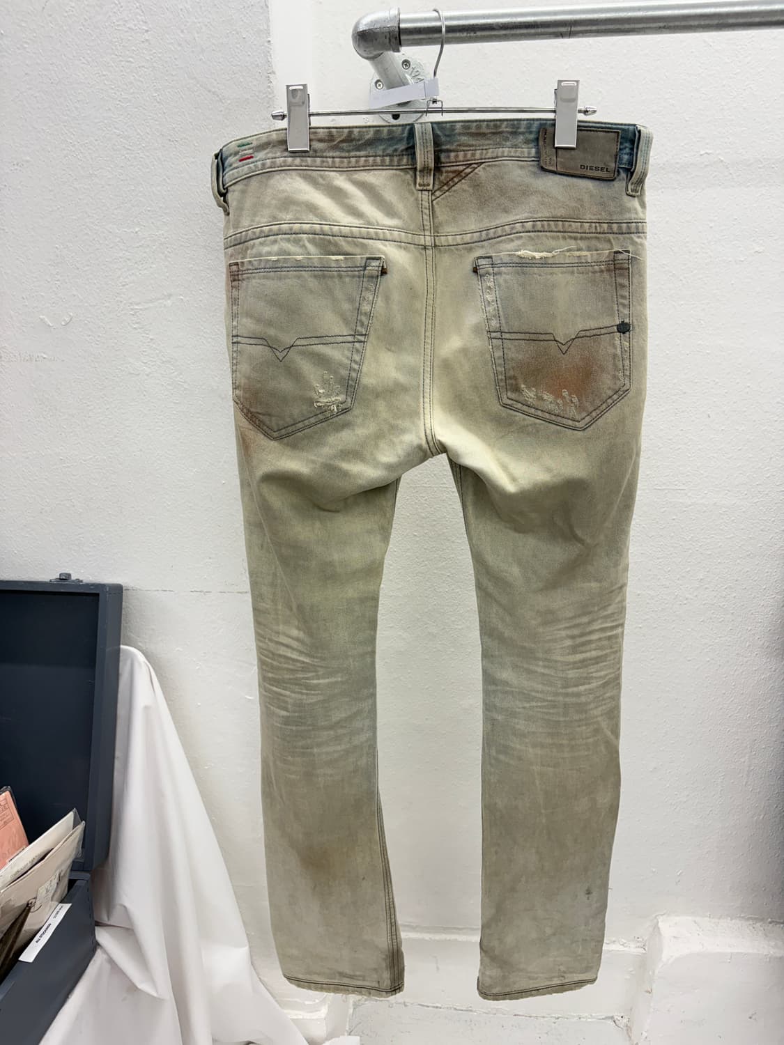 디젤 워싱 데님팬츠 상품이미지4