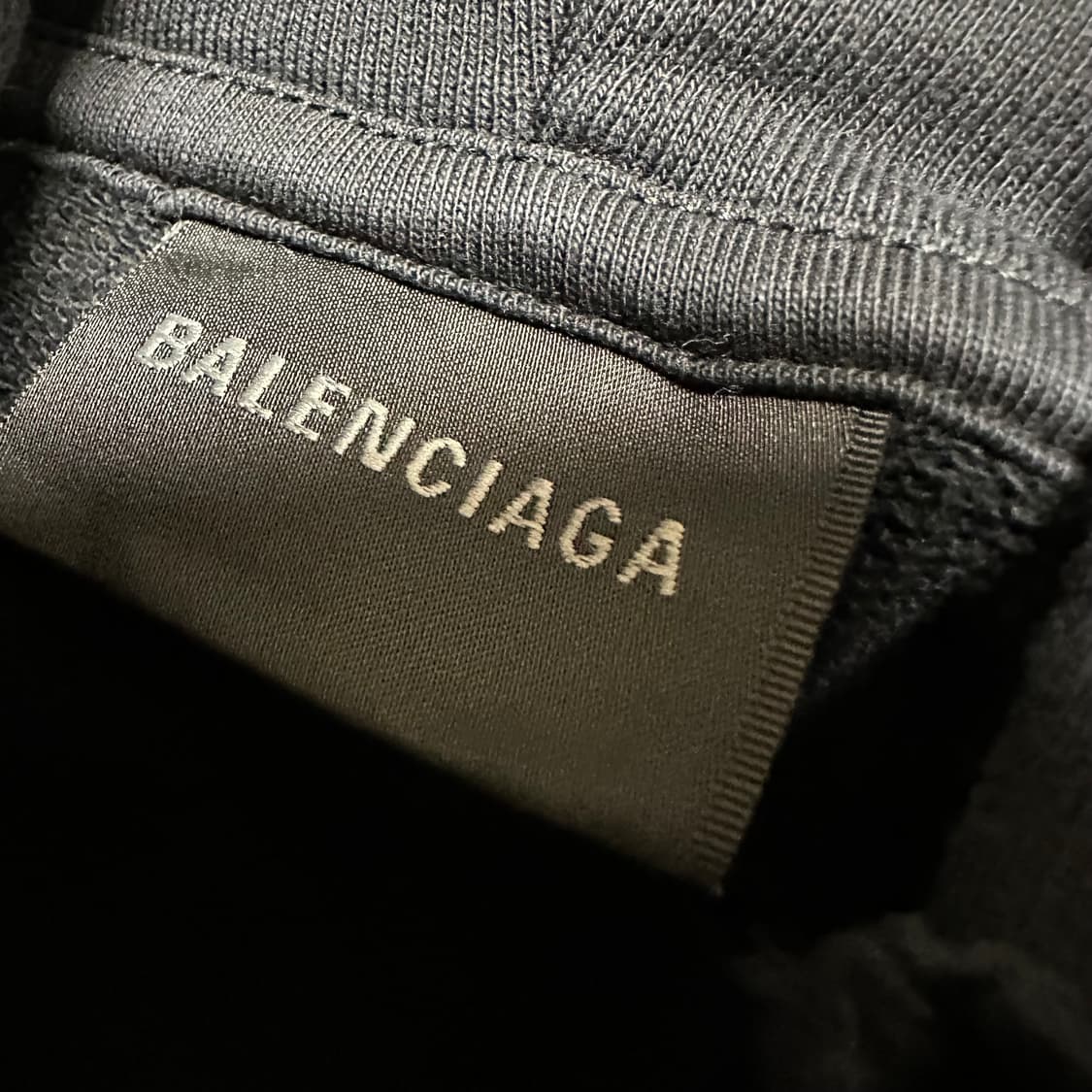 발렌시아가 테이프타입 리프 포켓 집업 후디 (744451) 상품이미지5