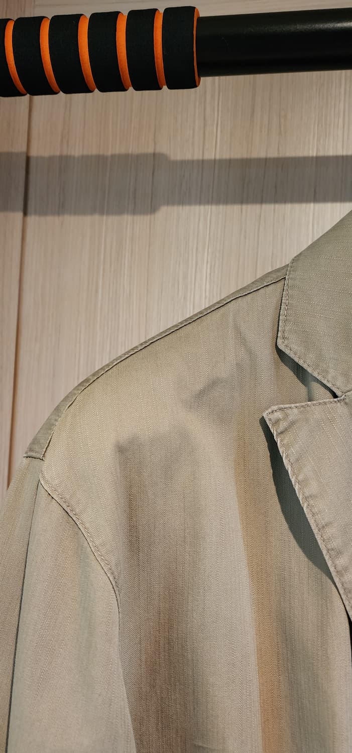 울리치 가먼트 다잉 베이지 코튼 자켓 3XL 상품이미지3