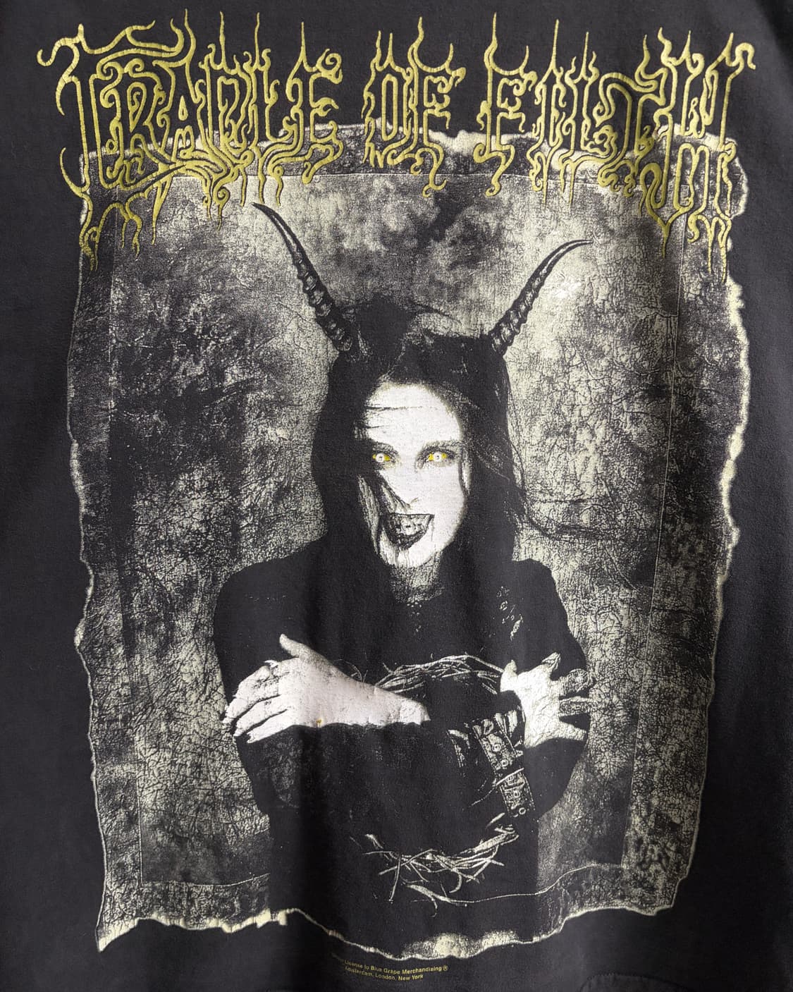 빈티지 90s 크레이들오브필쓰 Cradle Of Filth 티셔츠 상품이미지2