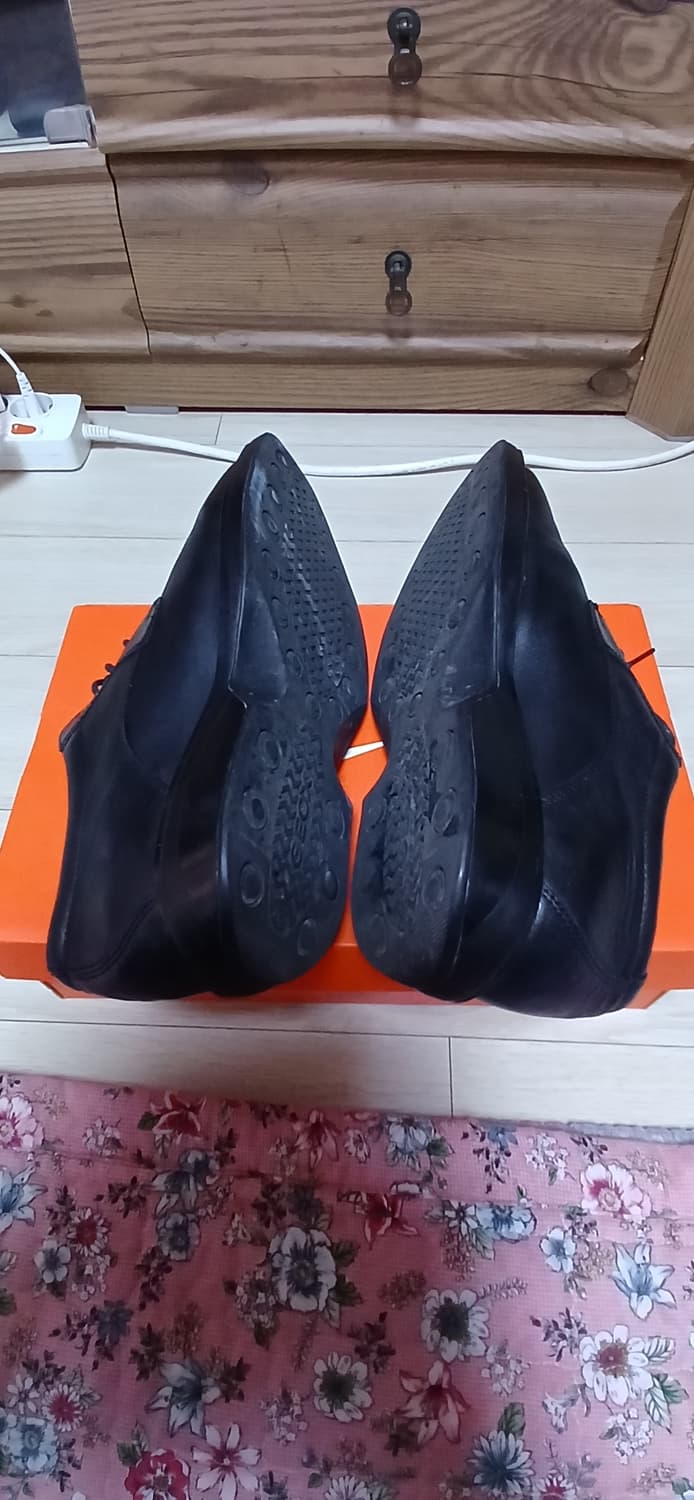 제옥스(GEOX) 남성용 블랙 드레스 슈즈(EU43,약275mm)  상품이미지9