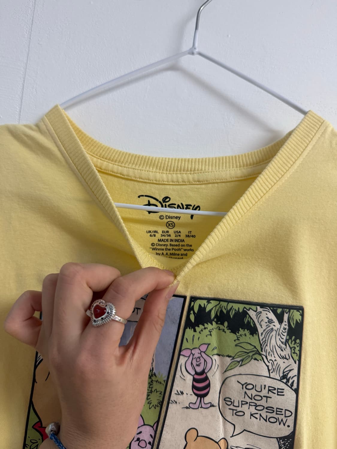 Disney pooh tshirt 디즈니 푸 상품이미지3