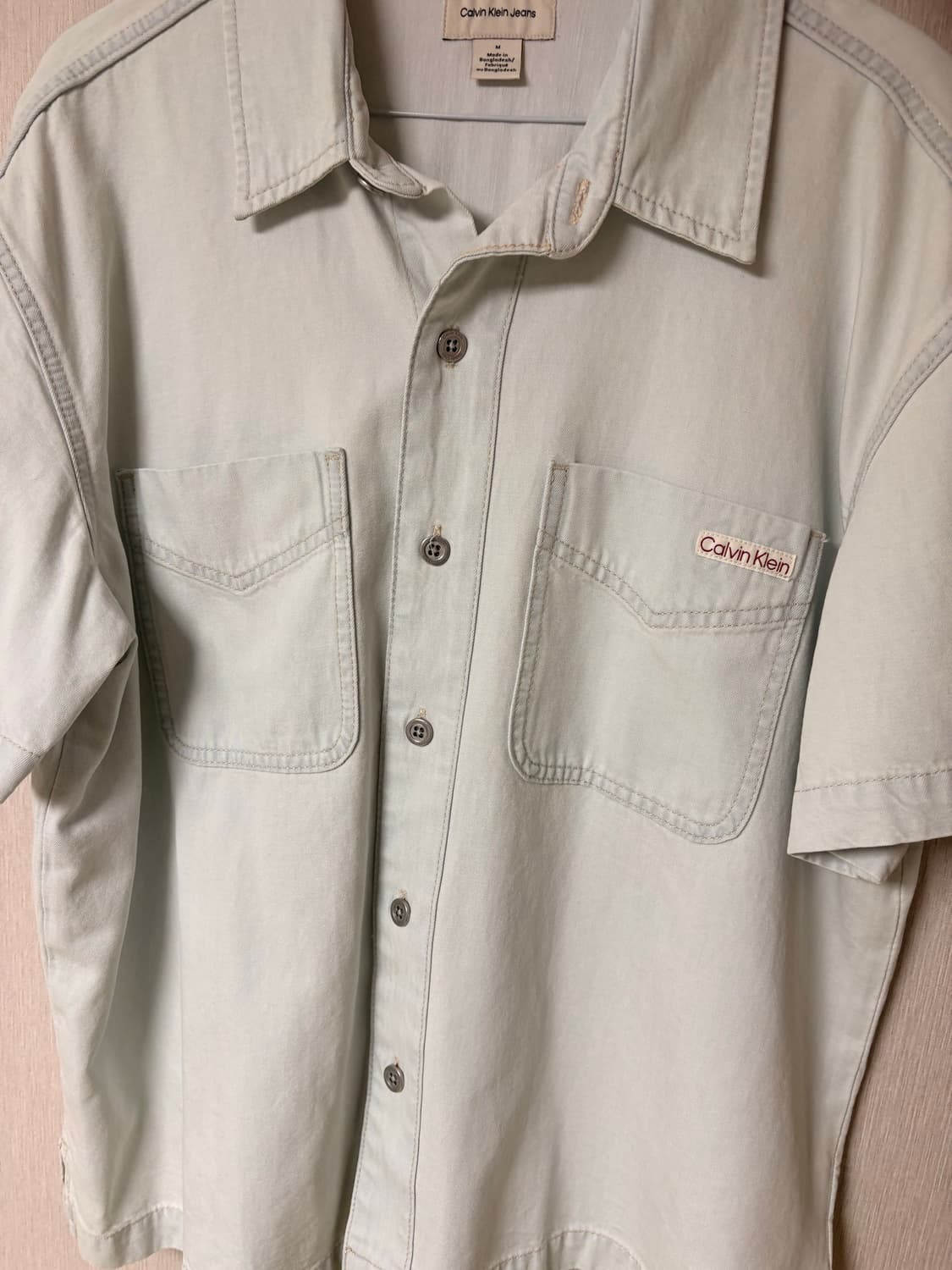 켈빈 클라인 연청 셔츠 상품이미지1