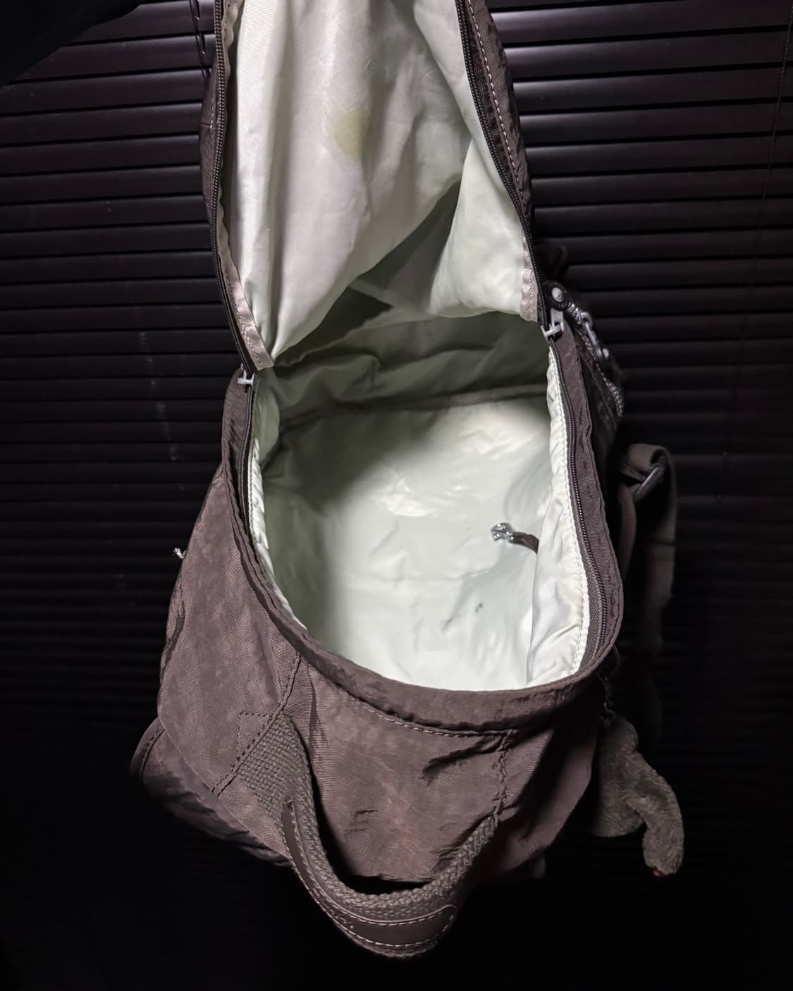 키플링 브라운 갈색 가방 백팩 고릴라 인형 키링 갸루 쵸코 너드 모리걸 상품이미지8