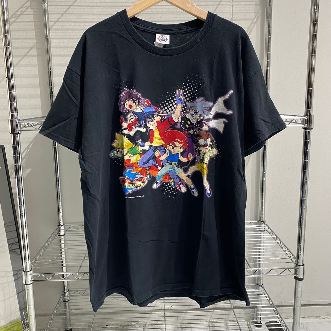 탑블레이드 부틀렉 애니메이션 티셔츠 상품이미지1