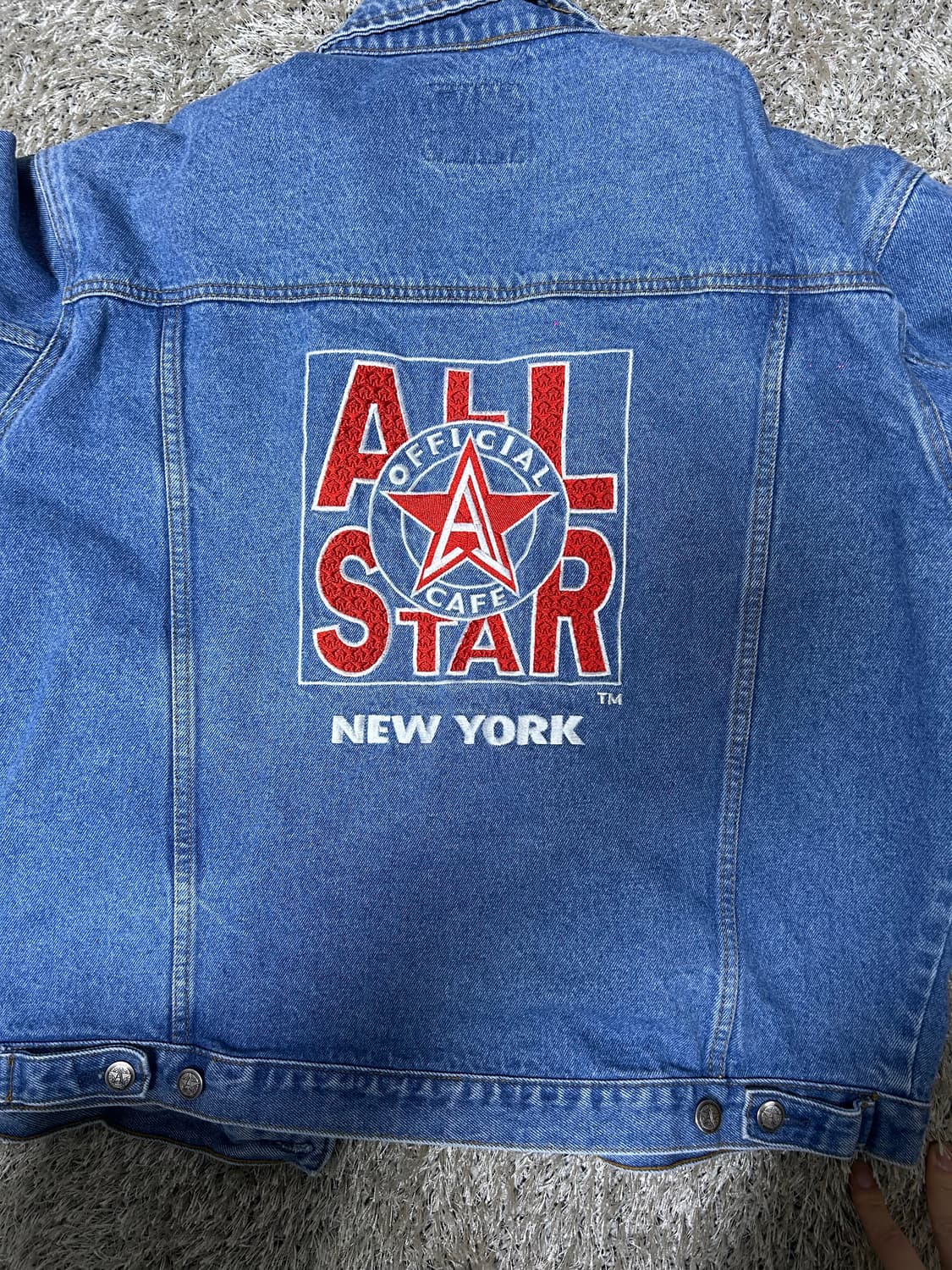 일본판 올스타카페 청자켓 사이즈 105-110 상품이미지6